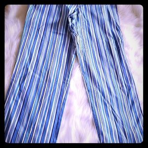 Rafael women's striped capri pant